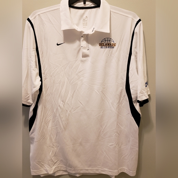 Nike FIT dryUniversity of Delaware Polo Shirt Men XL - Picture 2 of 10